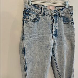 REVICE Wripped Blue High Rise Jeans Size 27